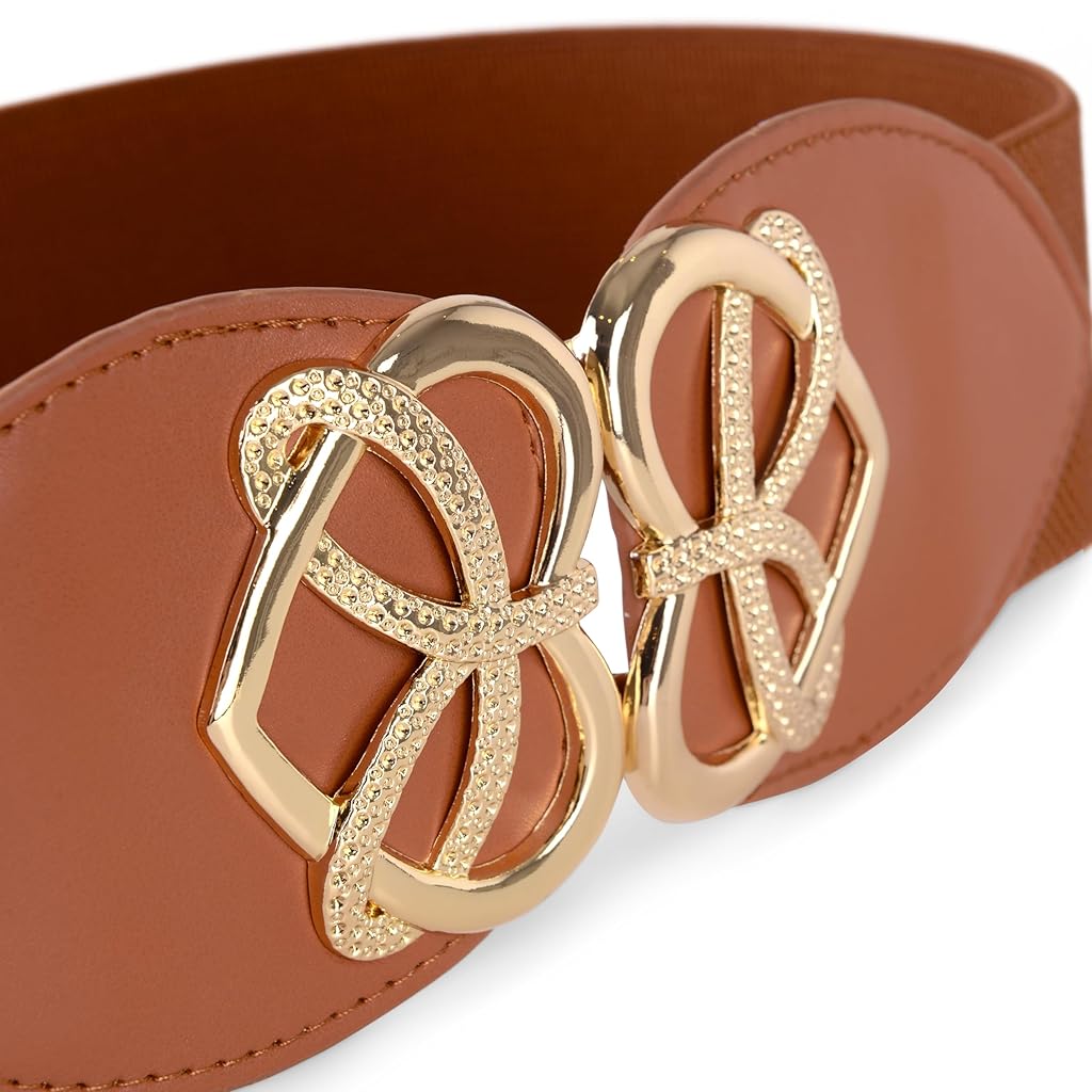 ZIBUYU® Heart-shaped wide elastic waist belt ZIBUYU® Heart-shaped wide elastic waist belt